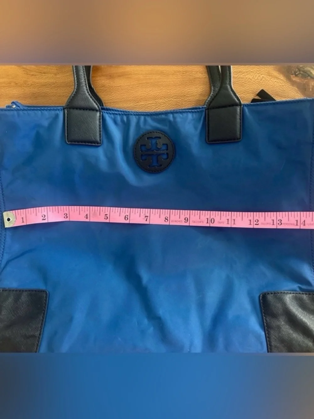 Tory Burch Ella Packable Tote Jelly Blue